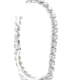 7.14 CTTW Halo Tennis Bracelet