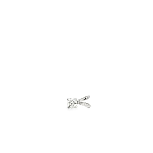 0.25 CTTW Solitaire Pendant
