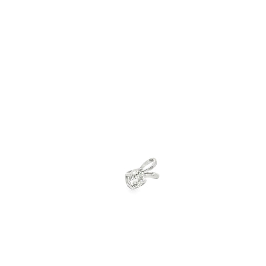 0.25 CTTW Solitaire Pendant