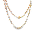 15.00 CTTW Straight-line Necklace