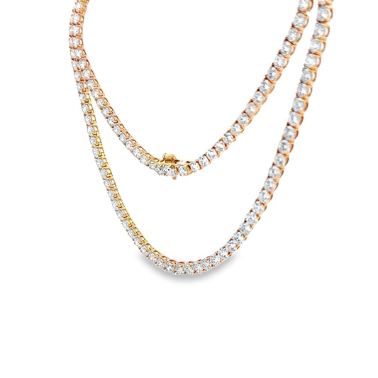 15.00 CTTW Straight-line Necklace