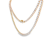 15.00 CTTW Straight-line Necklace