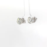 4.04 CTTW Studs Earrings