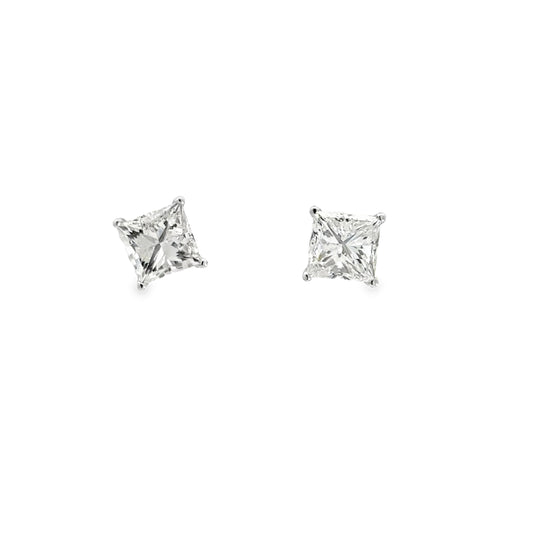 3.02 CTTW Studs Earrings
