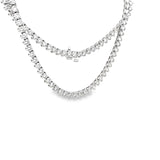 12.00 CTTW Straight-line Necklace