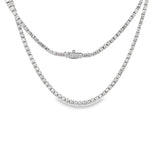 6.70 CTTW Straight-line Necklace
