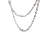 6.70 CTTW Straight-line Necklace
