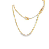 5.00 CTTW Straight-line Necklace