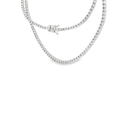 6.00 CTTW Straight-line Necklace
