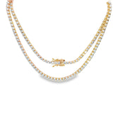 6.00 CTTW Straight-line Necklace