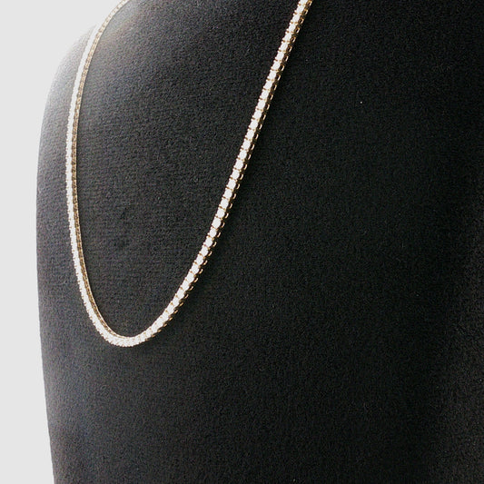 6.00 CTTW Straight-line Necklace