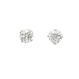 4.05 CTTW Studs Earrings