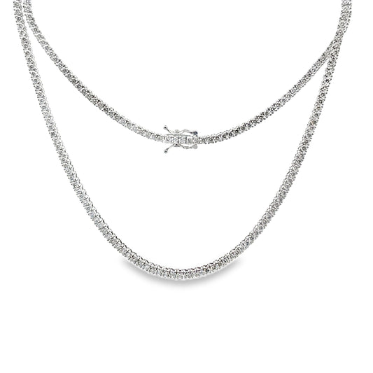 4.00 CTTW Straight-line Necklace