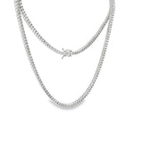 4.00 CTTW Straight-line Necklace
