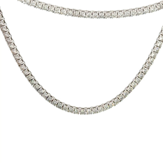 8.00 CTTW Straight-line Necklace