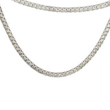 8.00 CTTW Straight-line Necklace