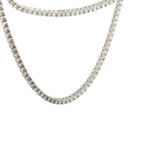 8.00 CTTW Straight-line Necklace