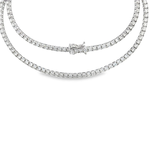 9.15 CTTW Straight-line Necklace