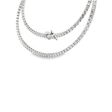 9.15 CTTW Straight-line Necklace