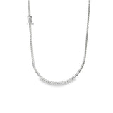 7.09 CTTW Straight-line Necklace