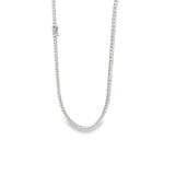 7.09 CTTW Straight-line Necklace