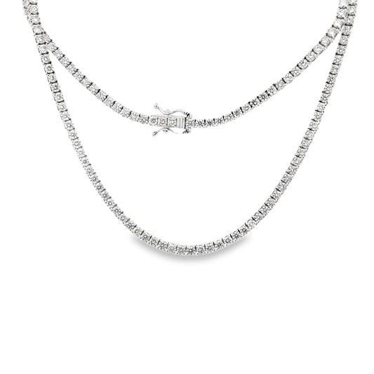 7.15 CTTW Straight-line Necklace