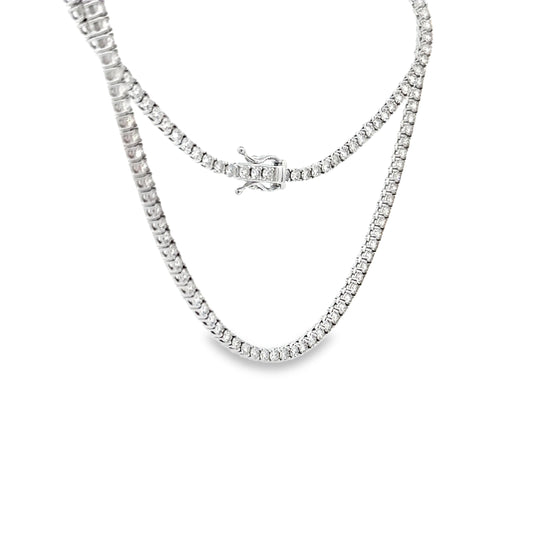7.15 CTTW Straight-line Necklace