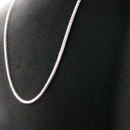 7.03 CTTW Straight-line Necklace
