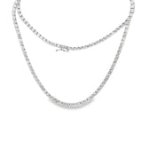 8.15 CTTW Straight-line Necklace