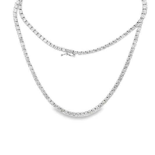 8.15 CTTW Straight-line Necklace