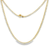 7.00 CTTW Straight-line Necklace