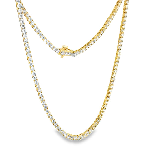 7.00 CTTW Straight-line Necklace