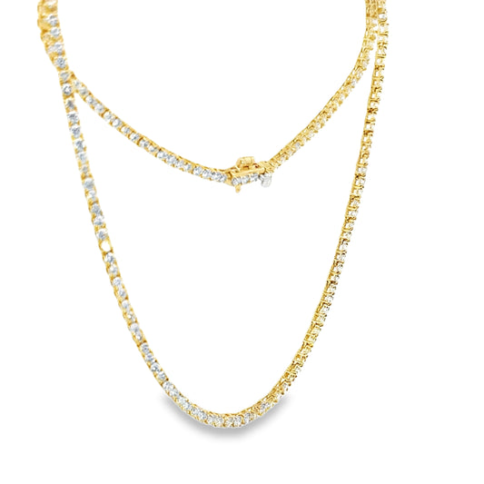 5.00 CTTW Straight-line Necklace