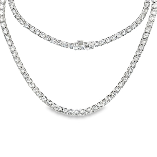 15.00 CTTW Straight-line Necklace