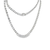 15.00 CTTW Straight-line Necklace