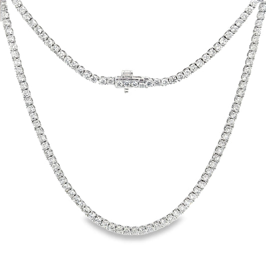 7.00 CTTW Straight-line Necklace