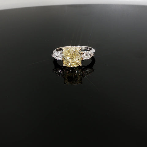 4.24 CTTW 3 Stone Ring