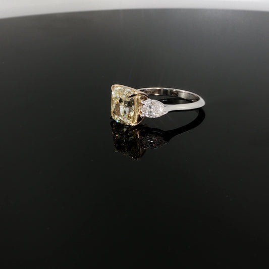 4.24 CTTW 3 Stone Ring
