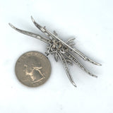 Estate "The Beverly Hills Brooch... 4.66 cttw Diamond Platinum Spider Brooch/Pendant 15529