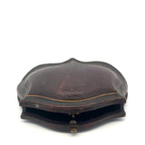 Estate Cultured Pearl Cameo 18K Yellow Gold Earrings Brooch Suite 15625