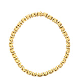 Estate Tiffany & Co. 18K Yellow Gold X and O Necklace 15768