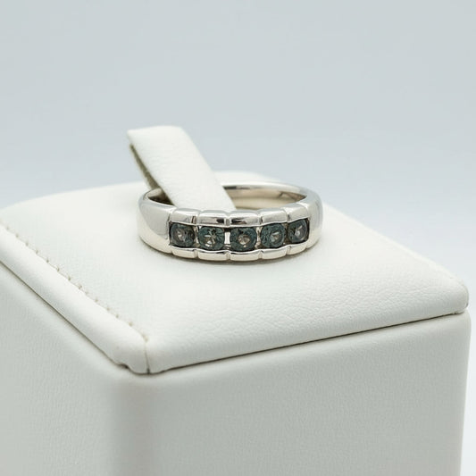 Natural Color Change Alexandrite Platinum Ring