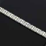 5.00cttw Diamond Tennis 14K White Gold Bracelet