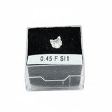 Custom Cut Cat Loose Natural Diamond .45ct F Color SI1 Clarity