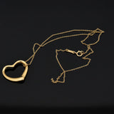 Tiffany & Co. By Elsa Peretti 18k Yellow Gold Heart Necklace