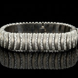 Vintage 1990's "Sabi" Henry Dunay 6.50cttw. Diamond Ladies Watch 18K White Gold