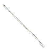 Diamond Illusion Tennis Bracelet 3.05cttw 14k White Gold