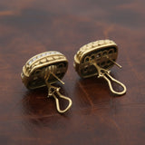 Designer ERAND Diamond 18K Yellow Gold Earring