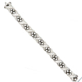 Modern 1960's Bracelet 8.50 Diamond Platinum