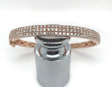 Rose Gold 3.05 cttw Diamond Bangle 03609